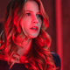 Season four Kara is seeing red over her season five self’s new look.